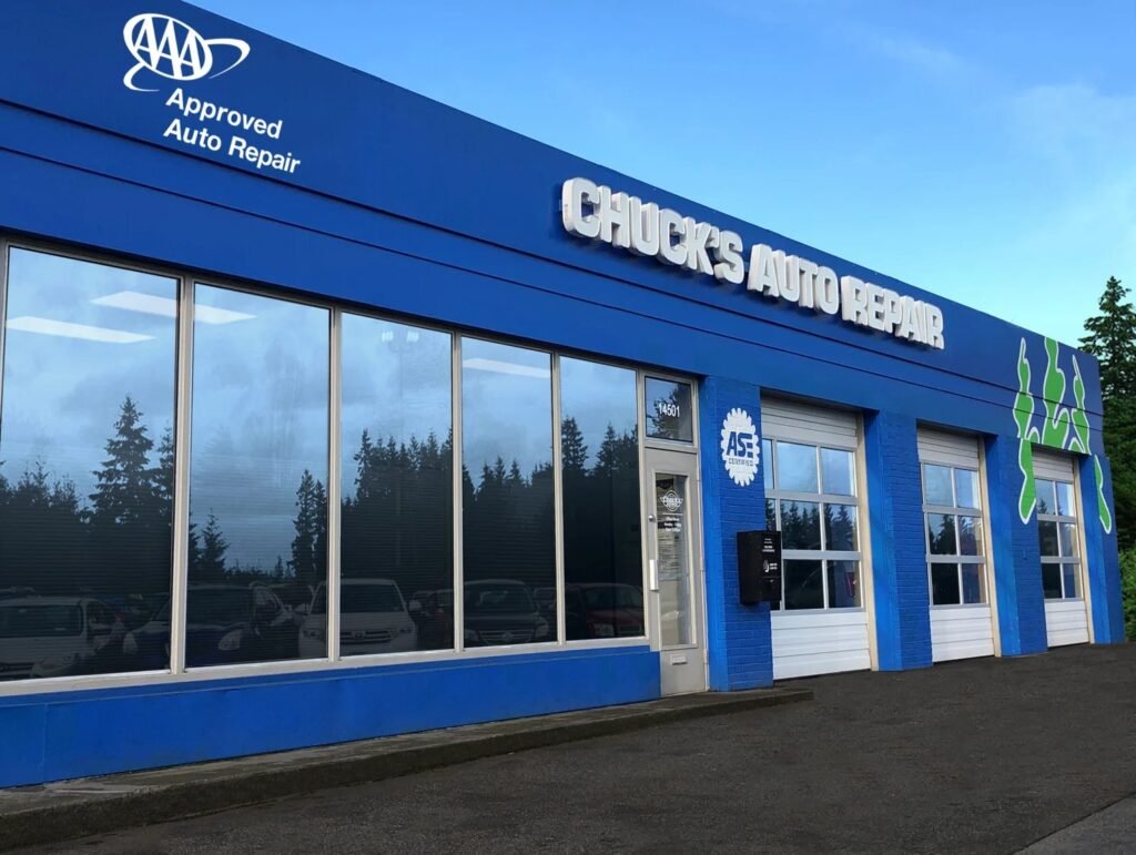 Chucks Auto Repair auto shop in Shoreline WA